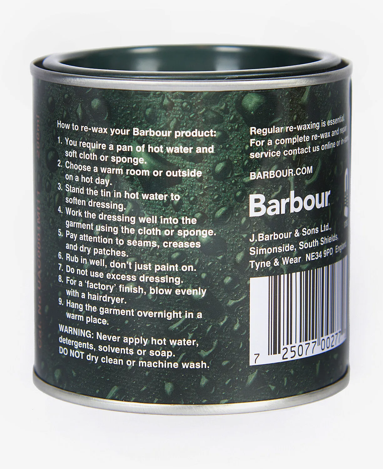 Barbour Wax Thornproof Dressing