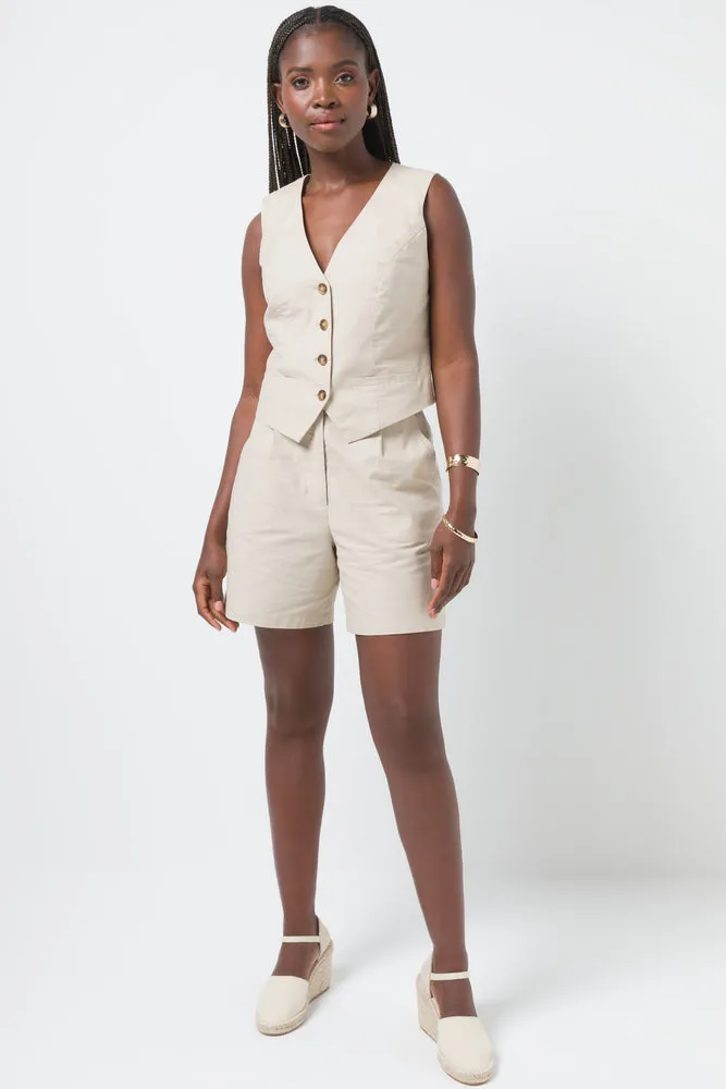 Bermuda Shorts Natural