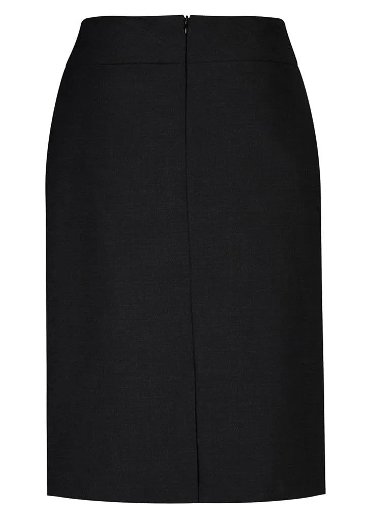 Biz Corporates Womens Comfort Wool Stretch Relaxed Fit Lined Skirt (24011)