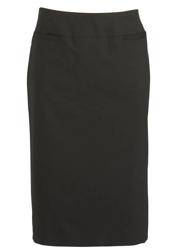 Biz Corporates Womens Comfort Wool Stretch Relaxed Fit Lined Skirt (24011)