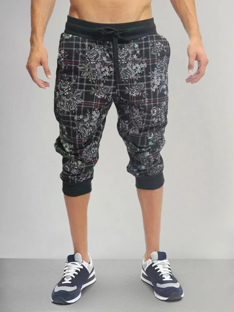 Breathable Printed Sports Shorts