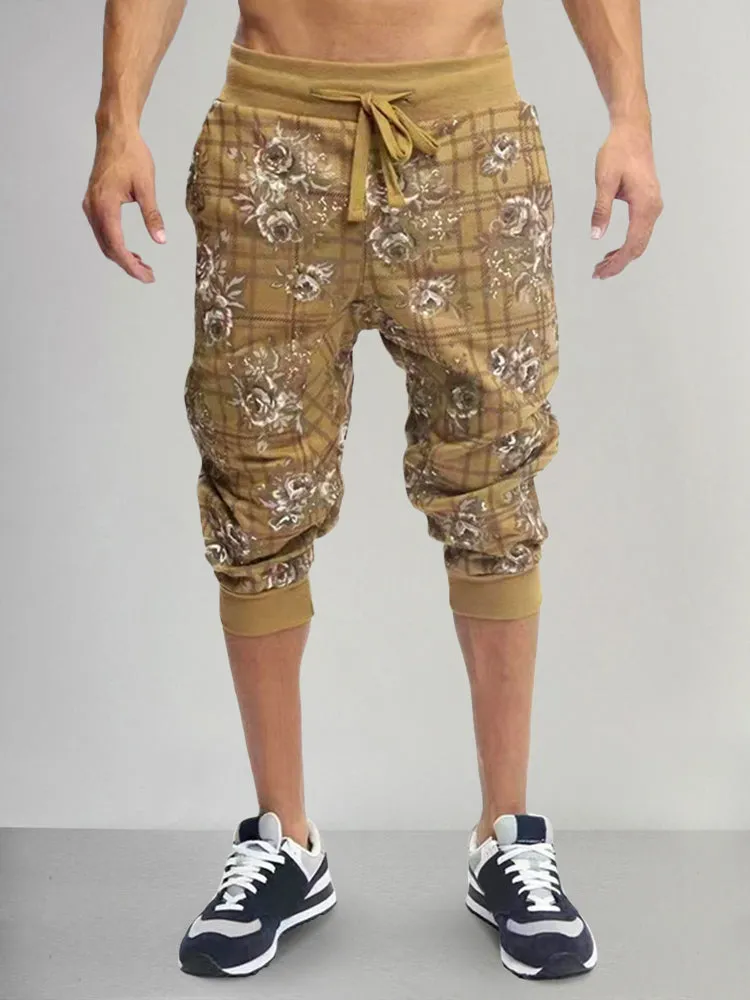 Breathable Printed Sports Shorts