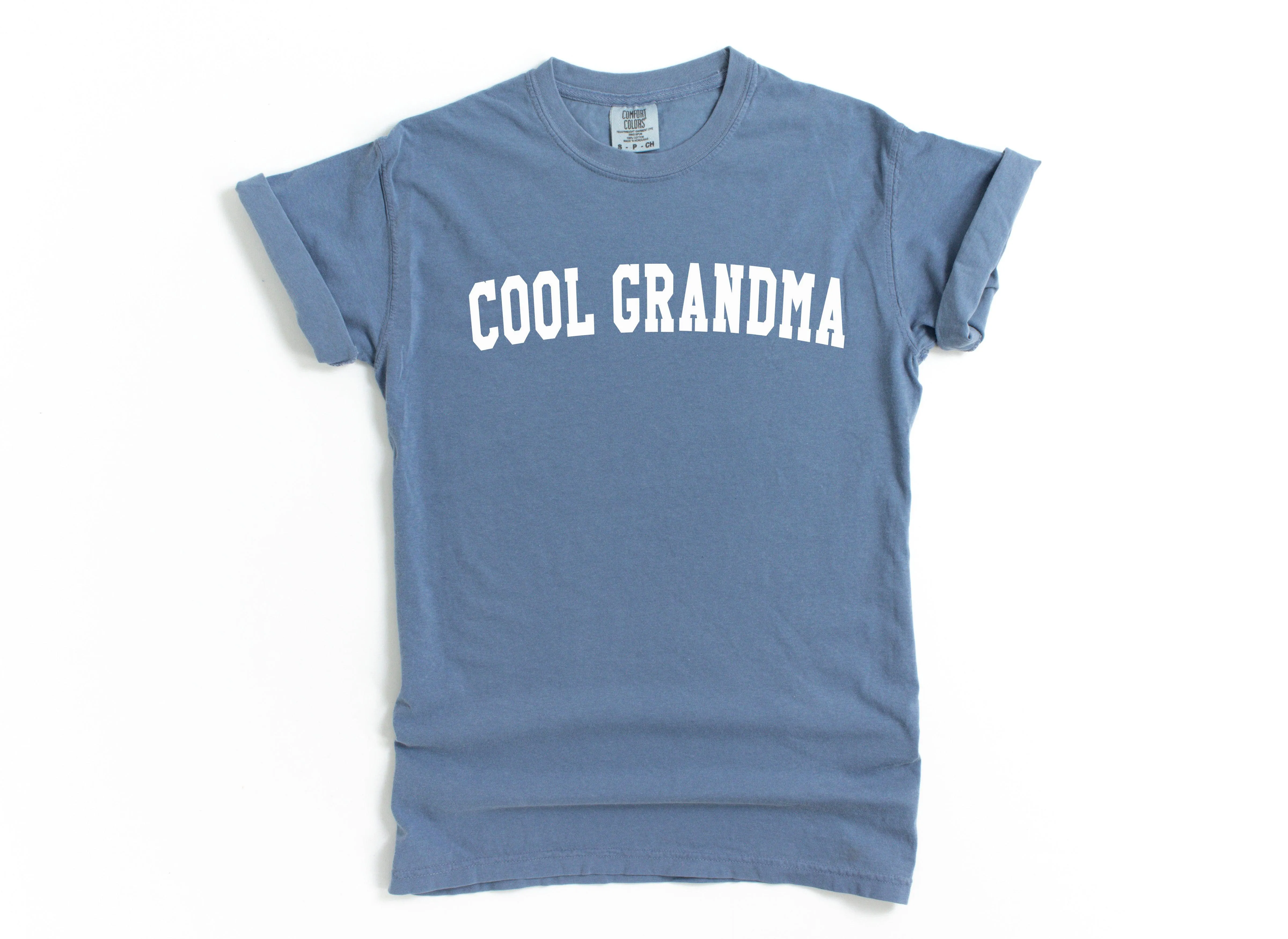 Cool Grandma Comfort Colors T Shirt | Mother's day Gift (Block)