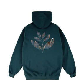 DOWNTOWN HOODIE - PETROL BLUE