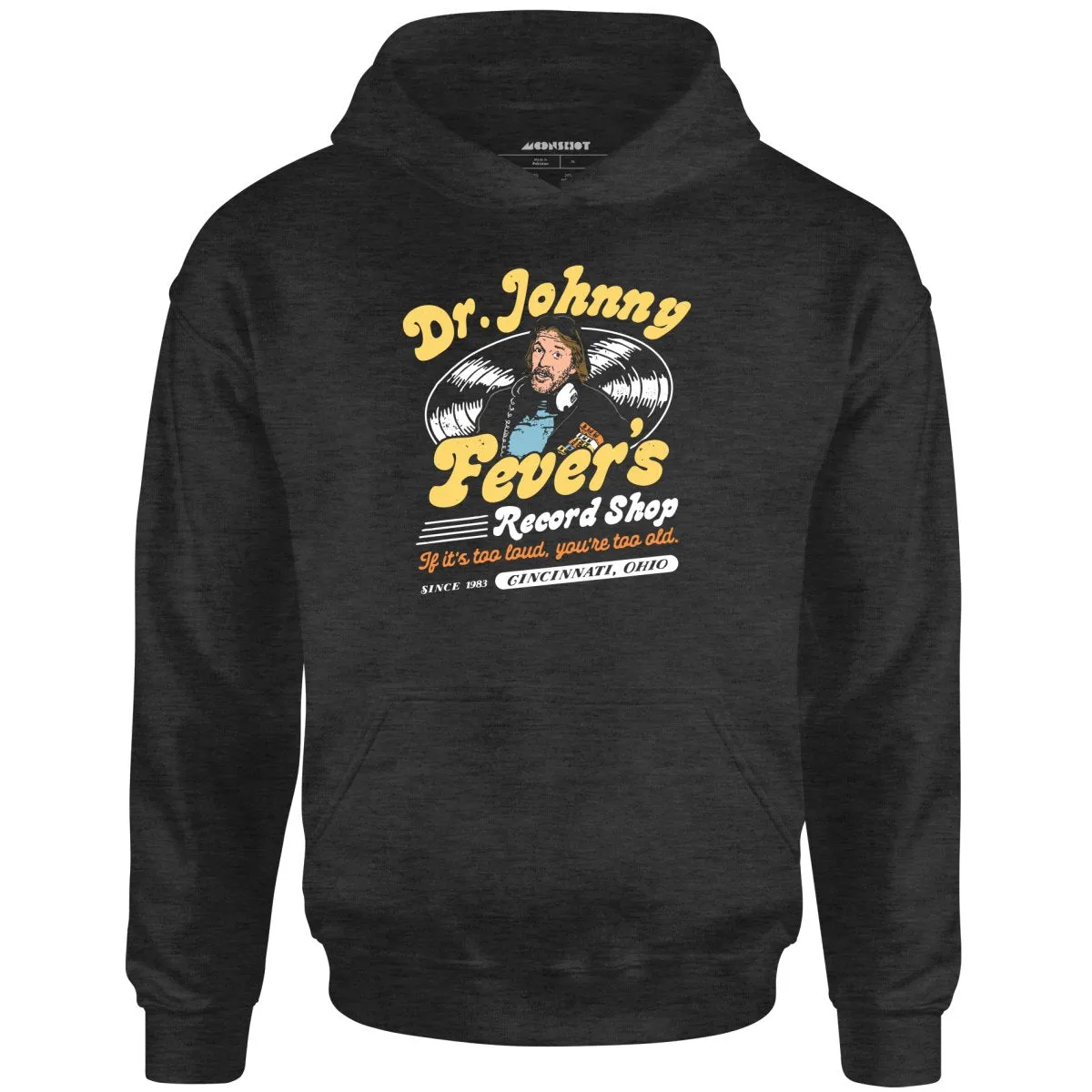 Dr. Johnny Fever's Record Shop - Unisex Hoodie