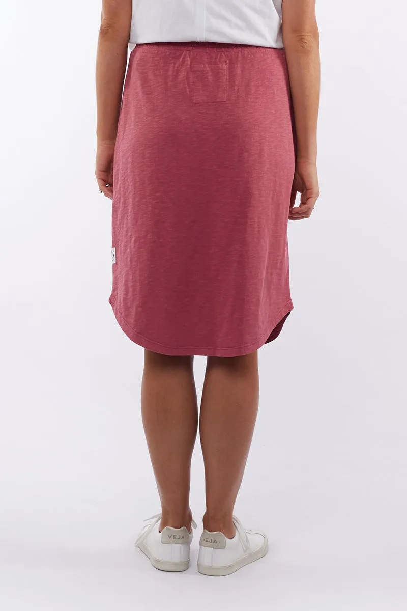 Elm - Fundamental Isla Skirt - Deep Rose