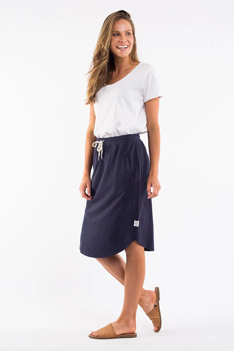 Elm - Fundamental Isla Skirt - Navy