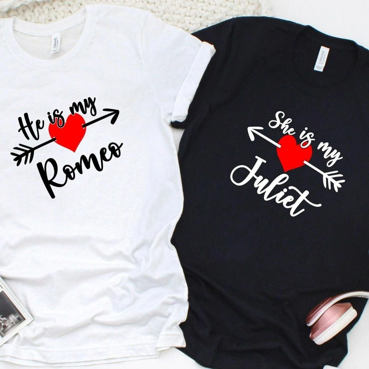 He & She Matching Outfits: Romeo & Juliet Set - Ideal Couple's Present, Cozy & Stylish