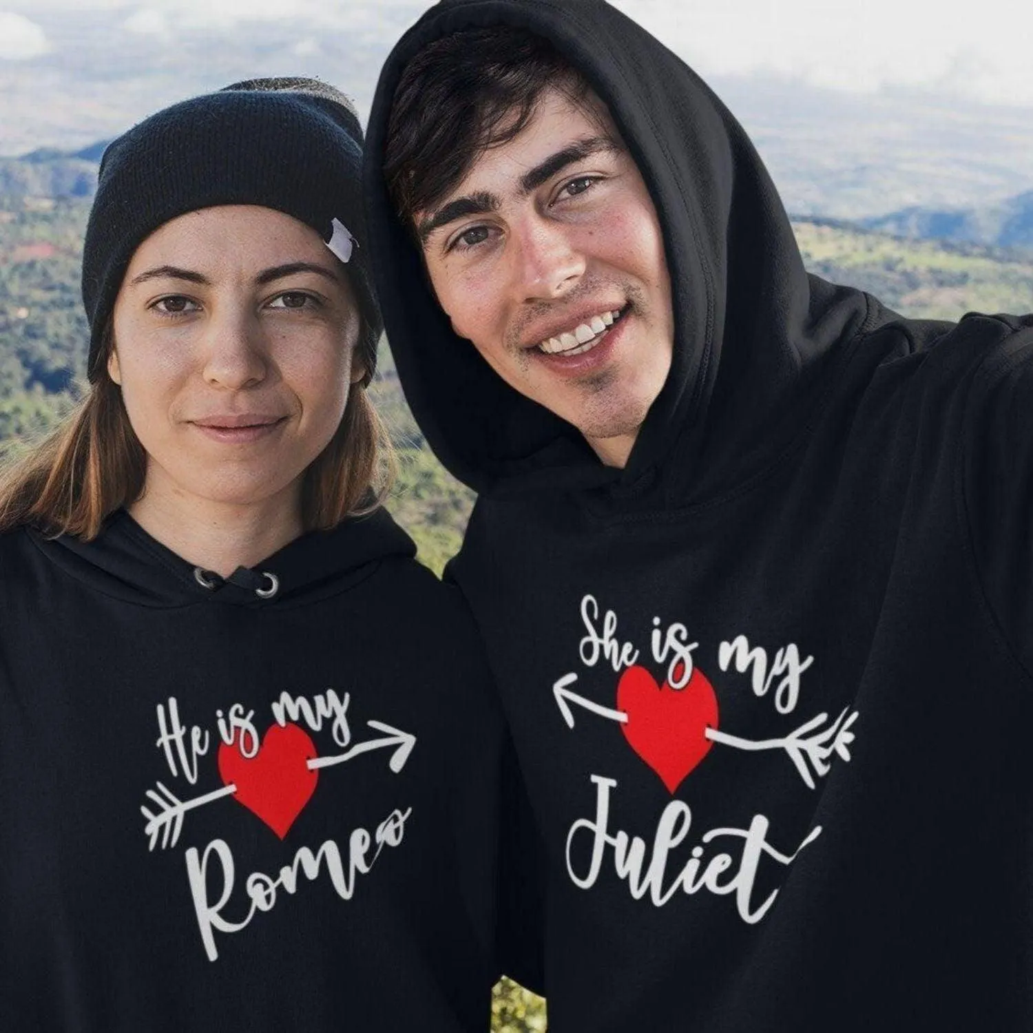 He & She Matching Outfits: Romeo & Juliet Set - Ideal Couple's Present, Cozy & Stylish