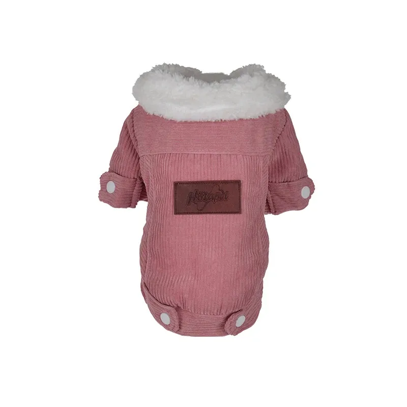 HOLAPET Warm Dog Coat