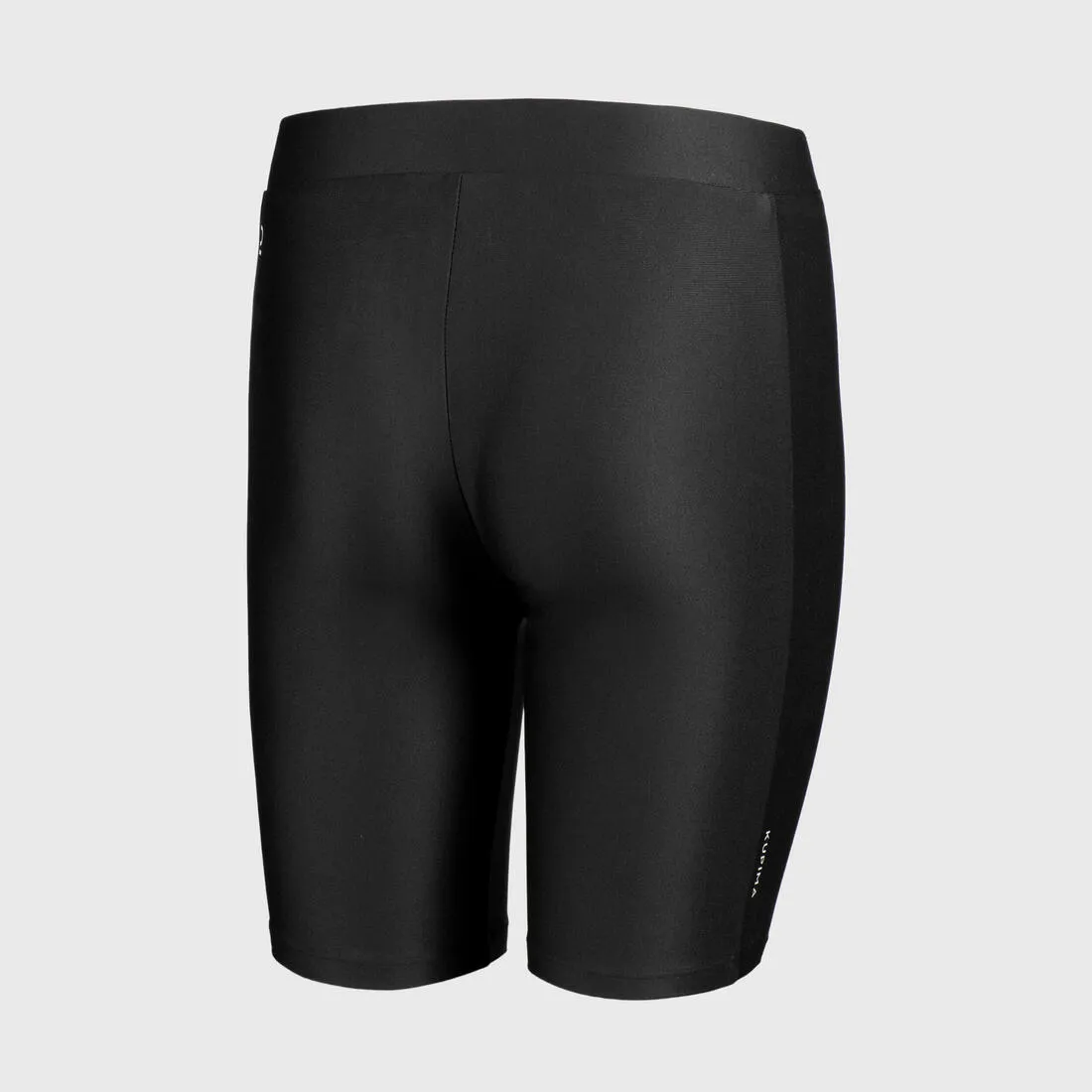 KIDS' BREATHABLE TIGHT SHORTS - KIPRUN DRY - BLACK