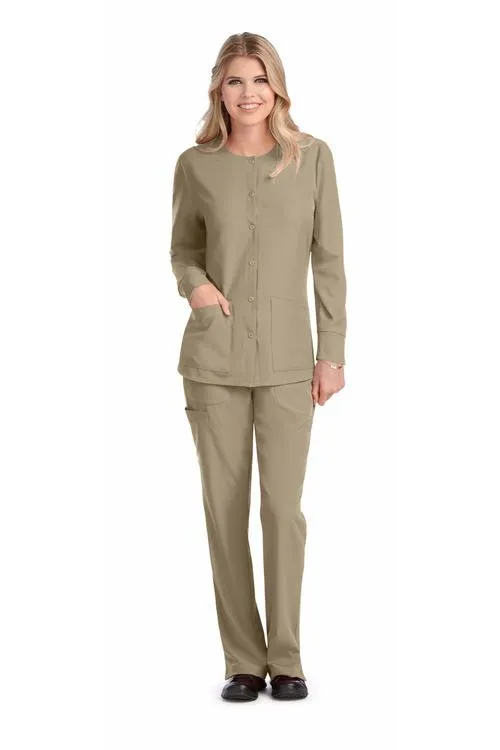 Ladies Stability Warm-Up Scrub Jacket - SK401 (9 Colours)