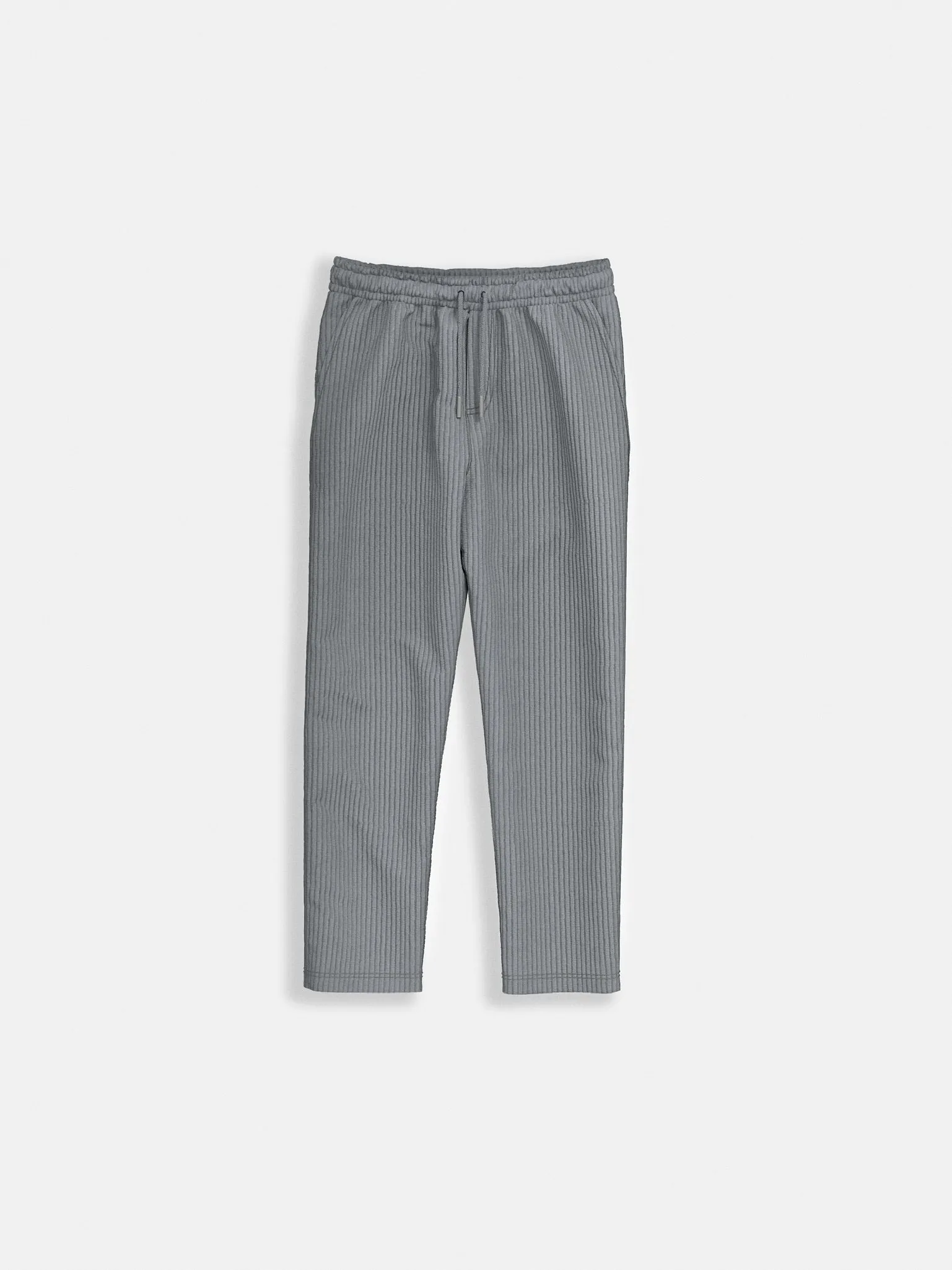 Loose Fit Cord Pant - Grey