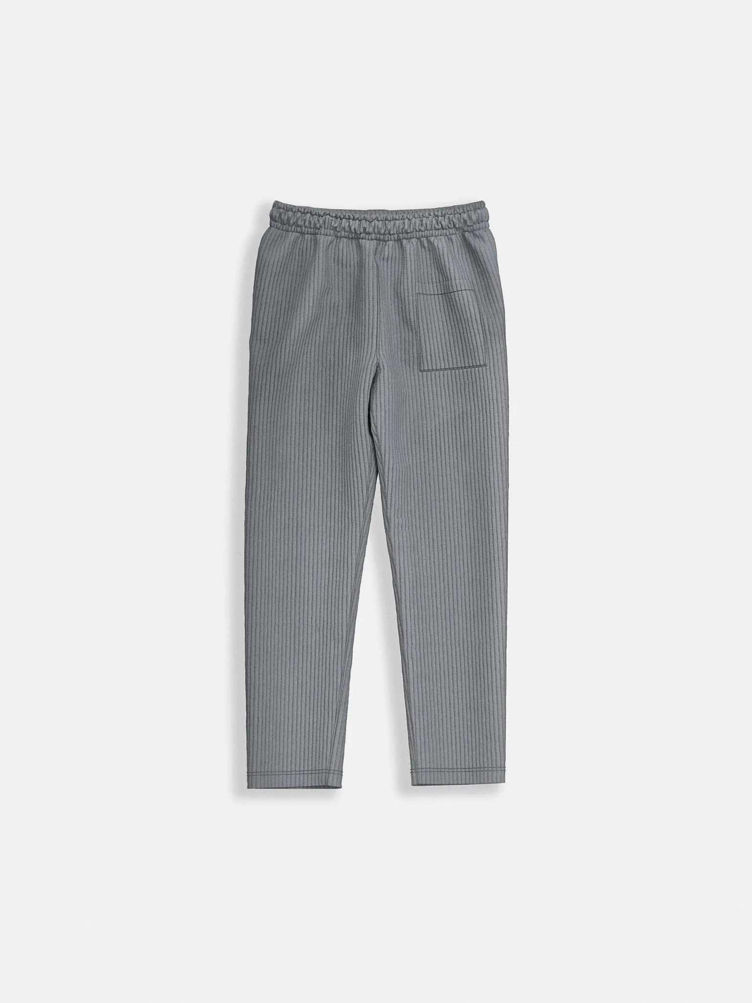 Loose Fit Cord Pant - Grey