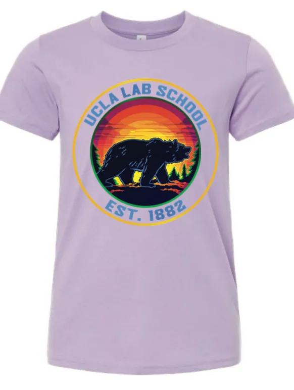 NEW! YOUTH Tee - Bruin Bear in Redwood Forest