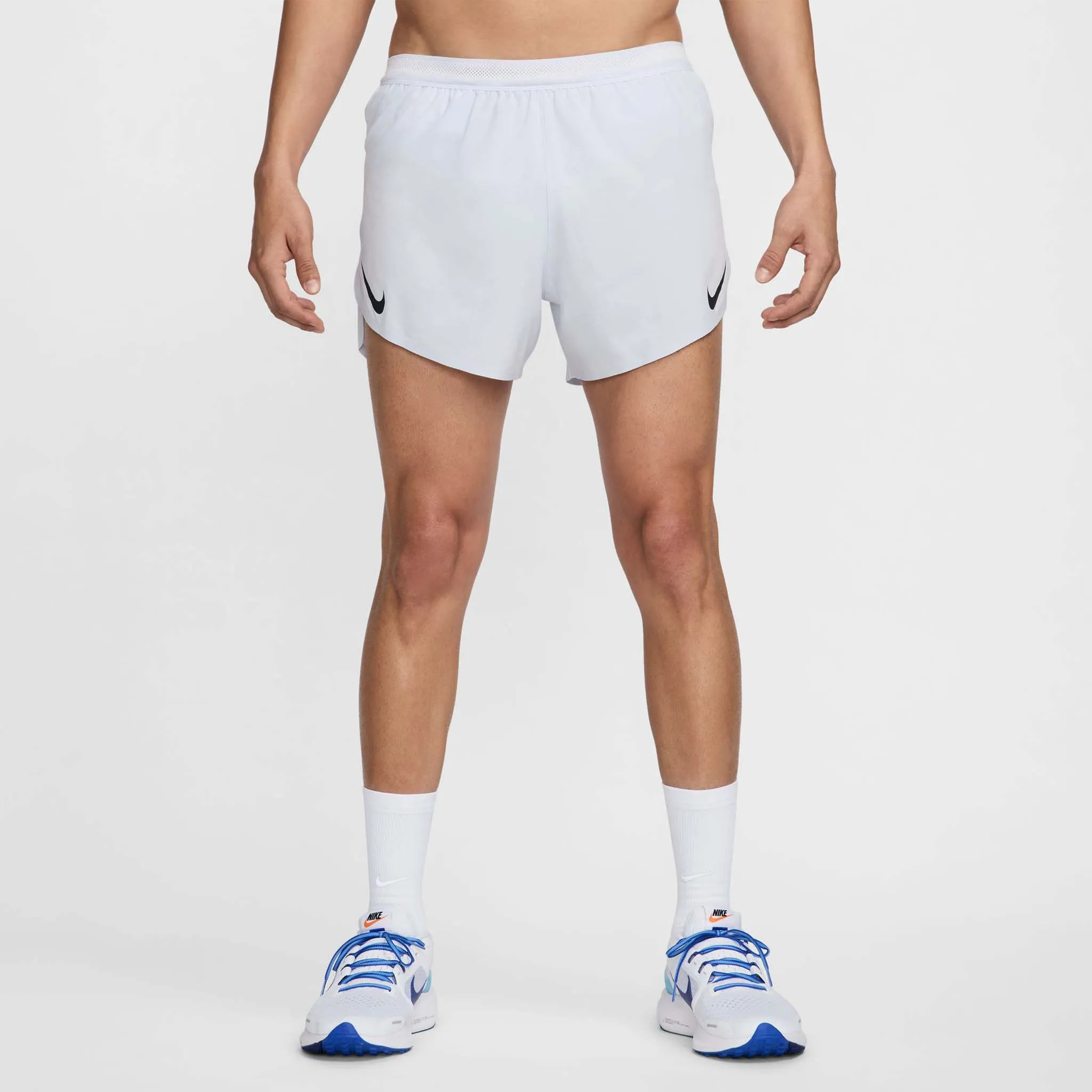 Nike | Men's AeroSwift Dri-FIT ADV 4" Brief-Lined Running Shorts - Football Grey