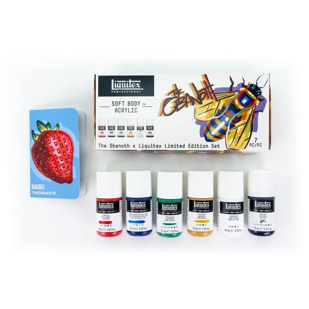 Obanoth x Liquitex Soft Body 6x59ml Set