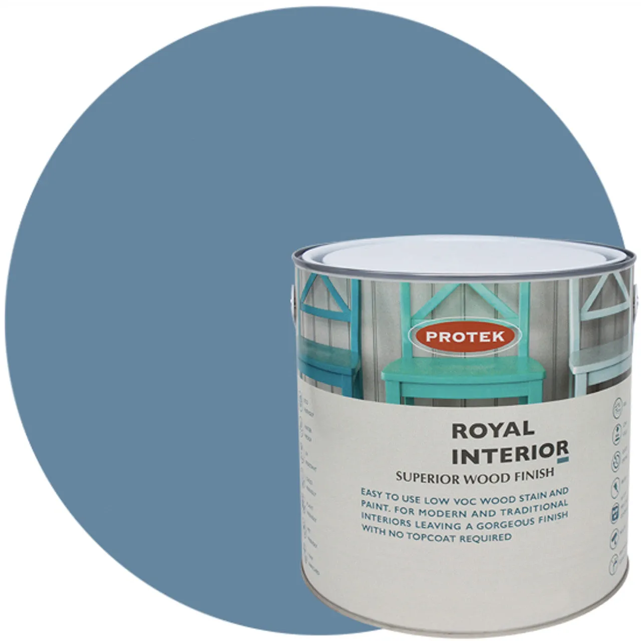 Protek Royal Interior Finish - Somerset Blue