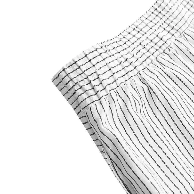 Retro Striped Casual Trousers