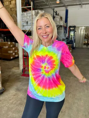 Sunshine Blast Tie-Dye Tee