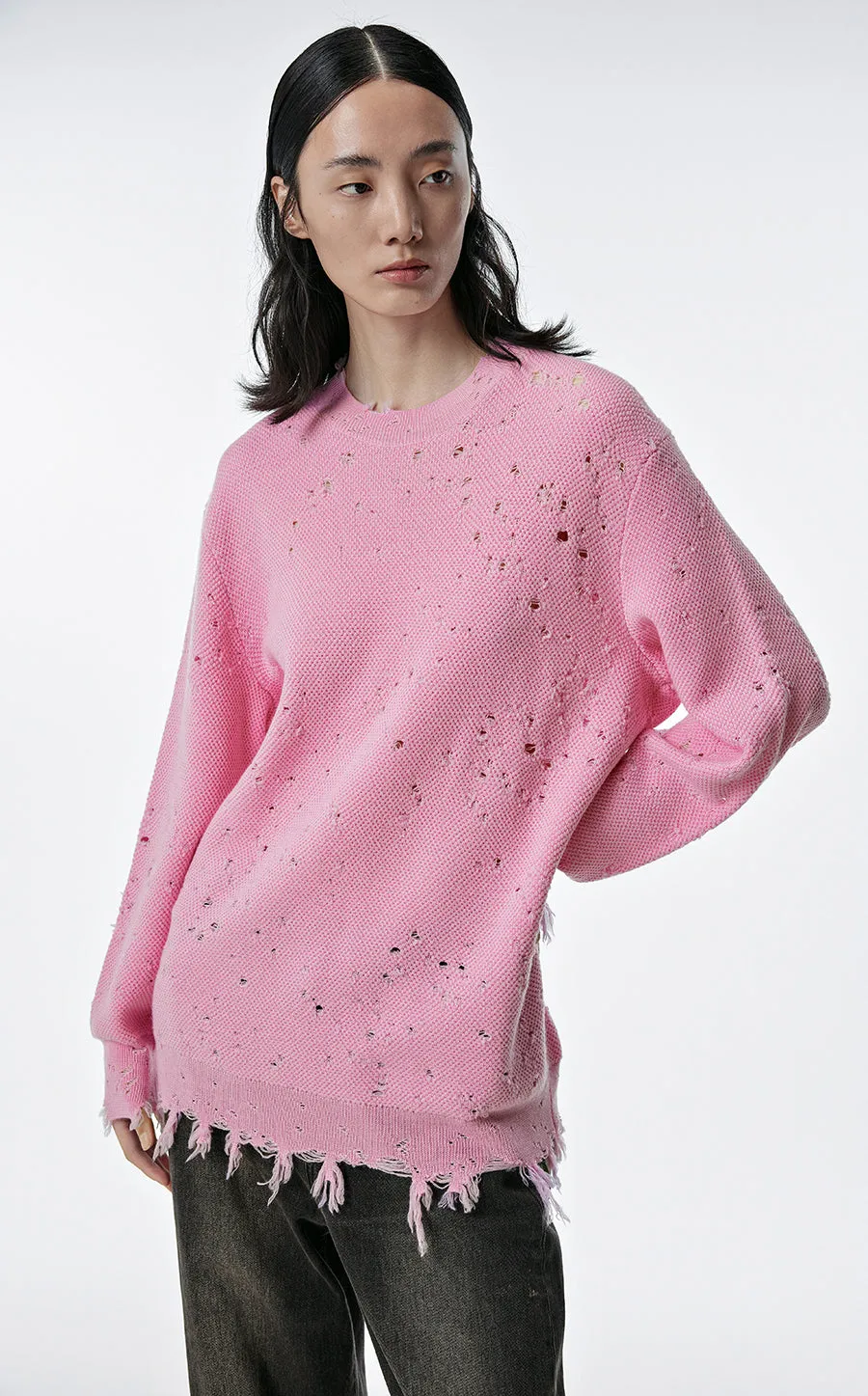 Sweater / JNBY  Relaxed Wool Sweater