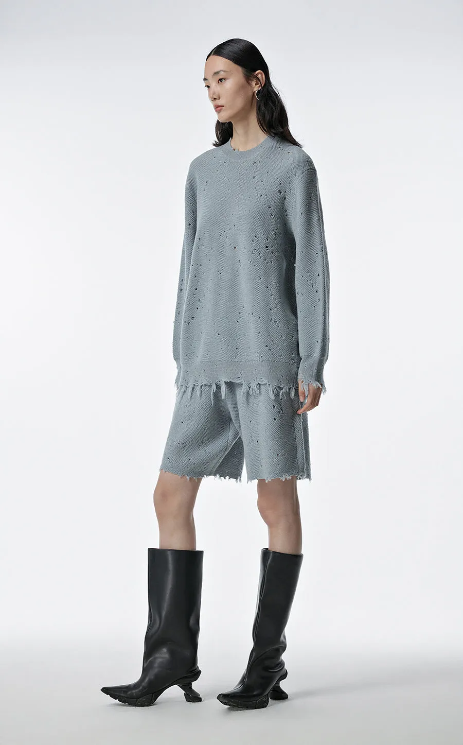 Sweater / JNBY  Relaxed Wool Sweater