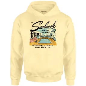 The Seabrook - Miami, FL - Vintage Hotel - Unisex Hoodie