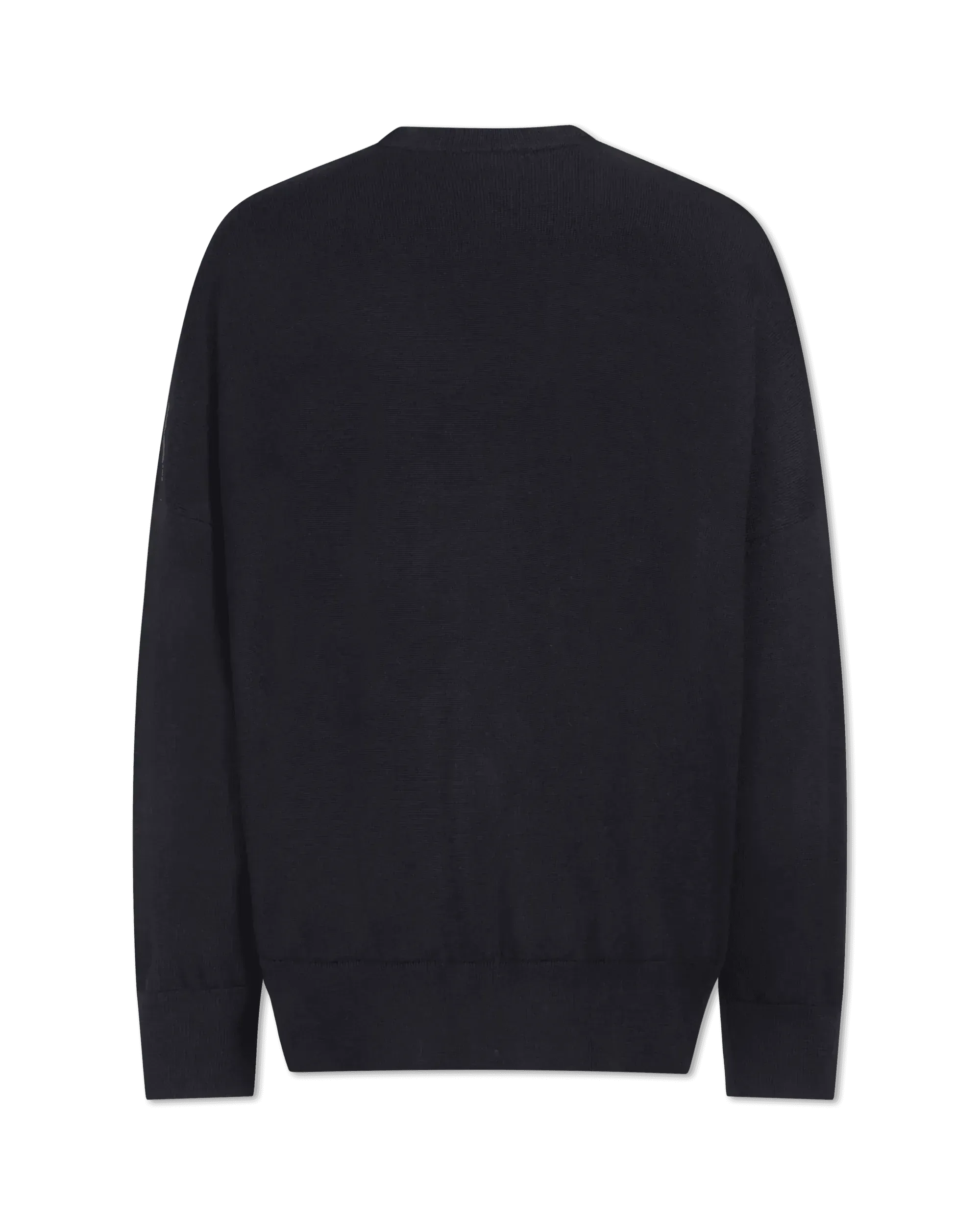 Wool Anagram Crewneck Sweater