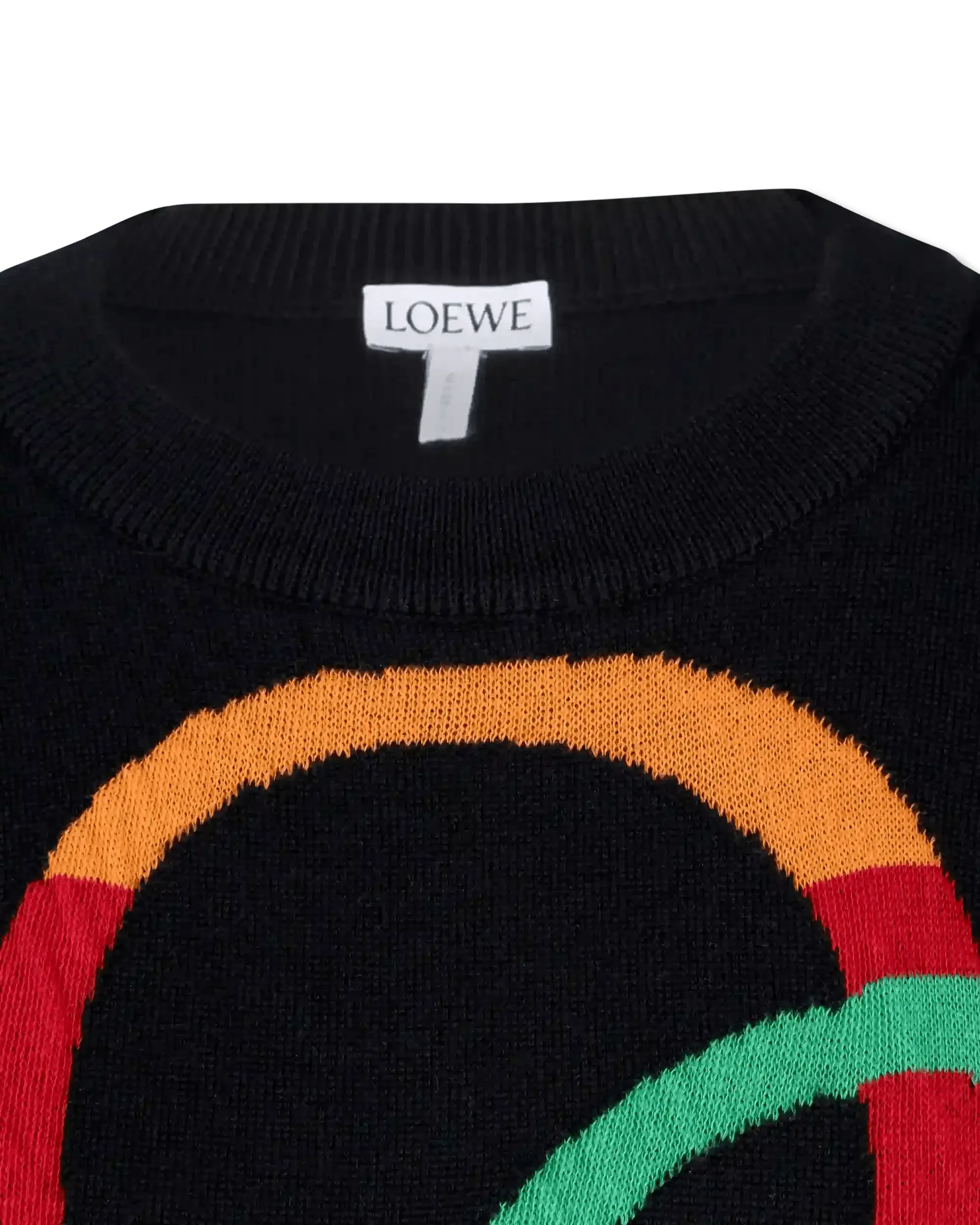 Wool Anagram Crewneck Sweater