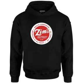 Zim's Hamburgers - San Francisco, CA - Vintage Restaurant - Unisex Hoodie